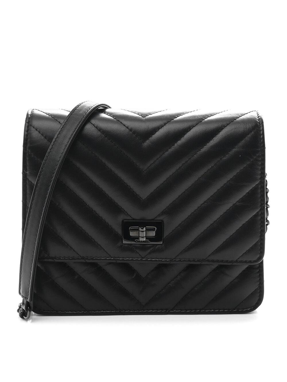 Chanel Aged Calfskin Chevron Quilted #264803C22B